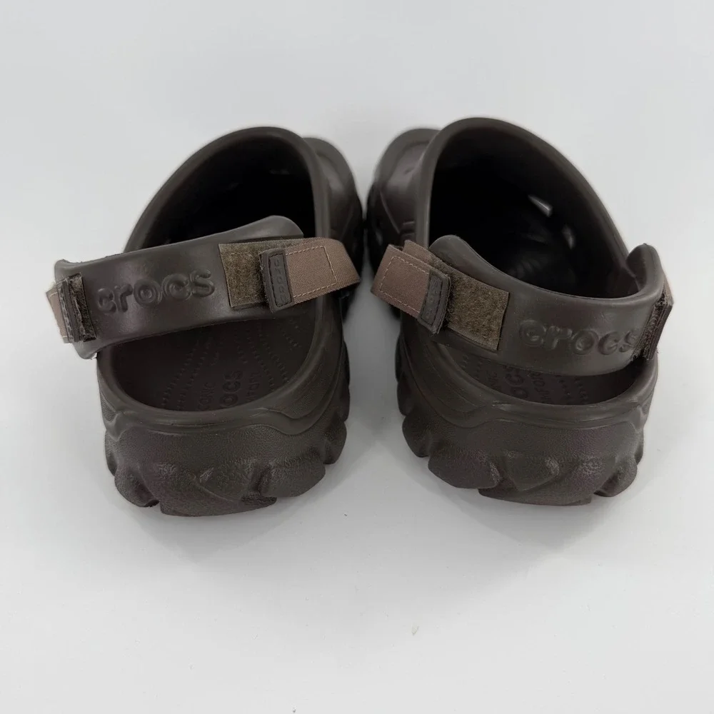 Crocs Offroad Sport Clog Espresso Brown Mens 10 Womens 12 Rugged Outdoor Sandal